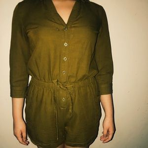 Green romper